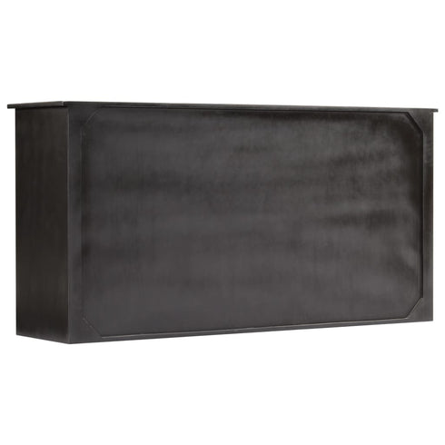 Rustika Rowe -  Sideboard Black 160x40x80 cm Solid Mango Wood